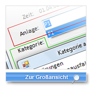 Kategorisierung von Informationen im Digitalen Schichtbuch finito